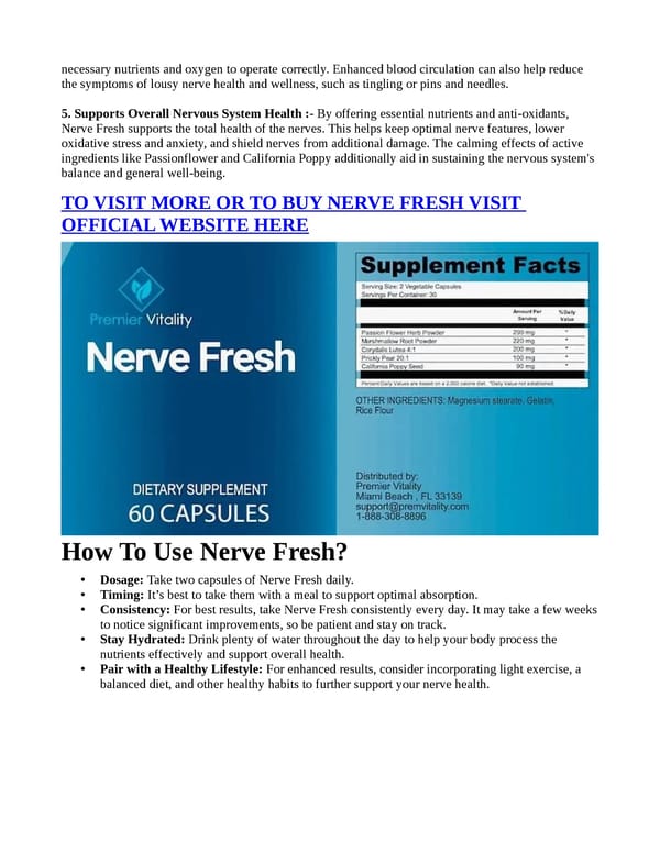 Nerve Fresh (LEGIT OR SCAM) — Really Work? - Page 5