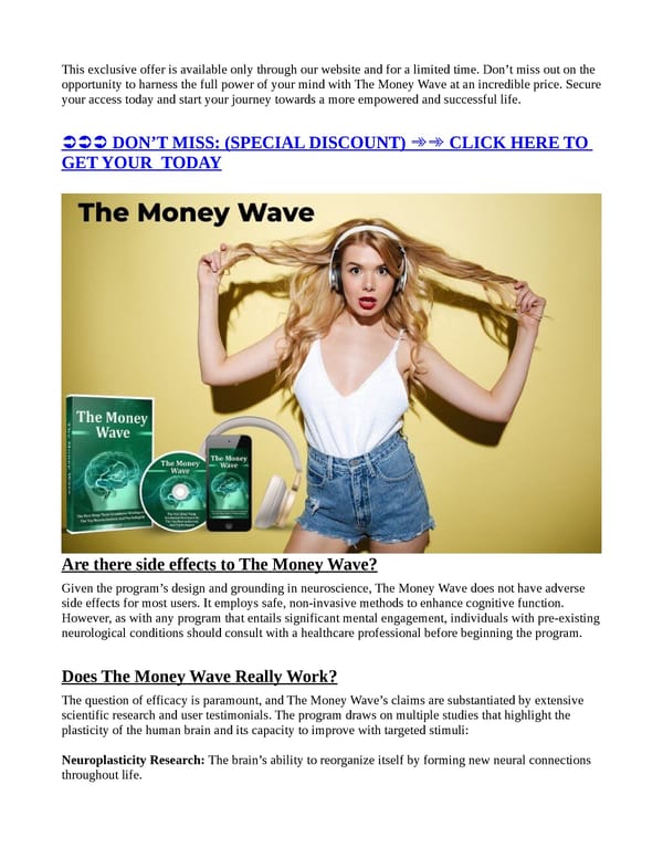 The Money Wave {SHOCKING PRICE} Is It Worth The Money? - Page 6