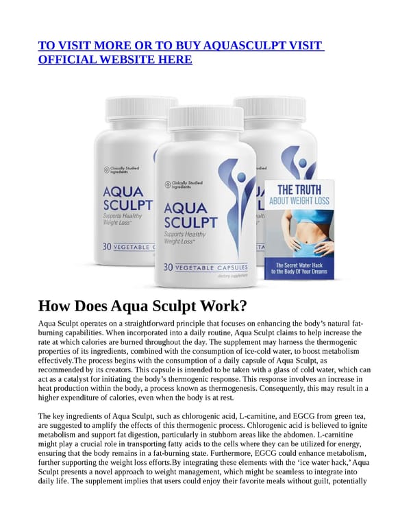 AquaSculpt [SCAM OR LEGIT] MUST READ Buy! Update 2025 - Page 3