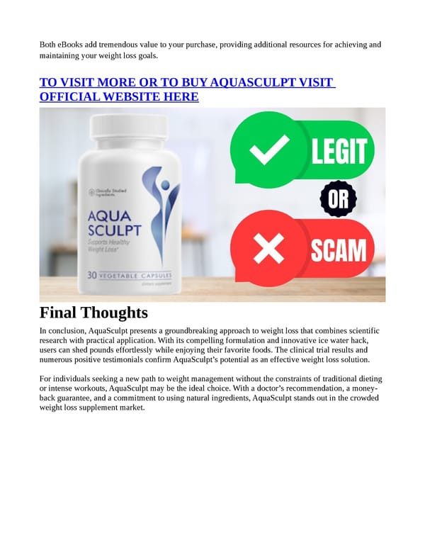 AquaSculpt [SCAM OR LEGIT] MUST READ Buy! Update 2025 - Page 8