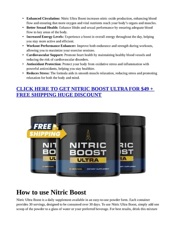 Nitric Boost {SHOCKING PRICE} Is It Worth The Money? - Page 5