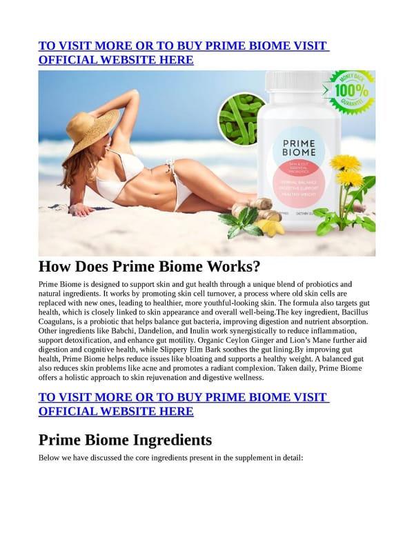 Prime Biome : [TOP 5 Reasons!] Why We're Your Best Choice? - Page 2