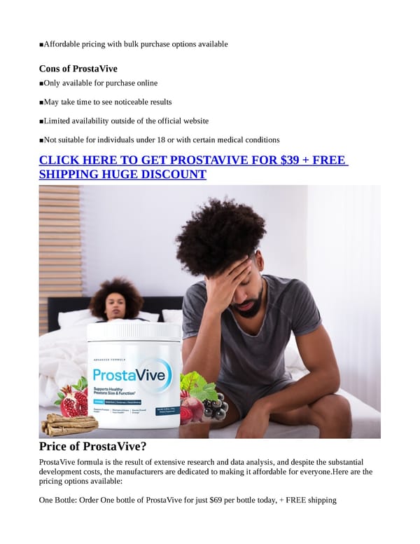 ProstaVive :-[IS FAKE or REAL?] Read About 100% Natural Product? - Page 6