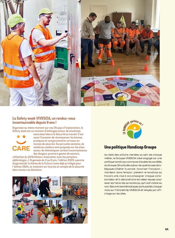 GRAINS - Rapport intégré 2024-2025 du Groupe VIVESCIA - Page 47