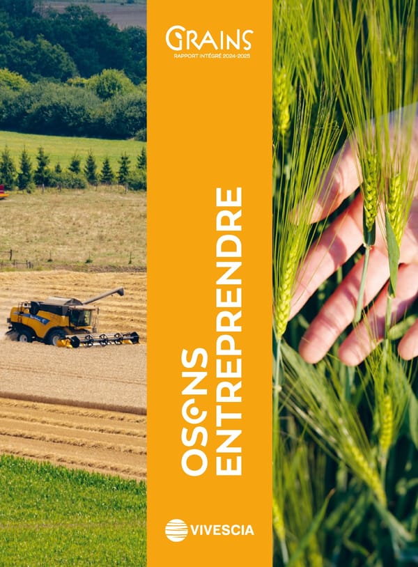 Rapport intégré du Groupe VIVESCIA 2024-2025 - Page 1