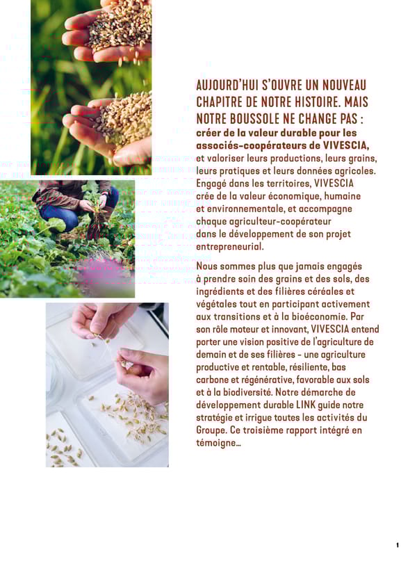 Rapport intégré du Groupe VIVESCIA 2024-2025 - Page 3