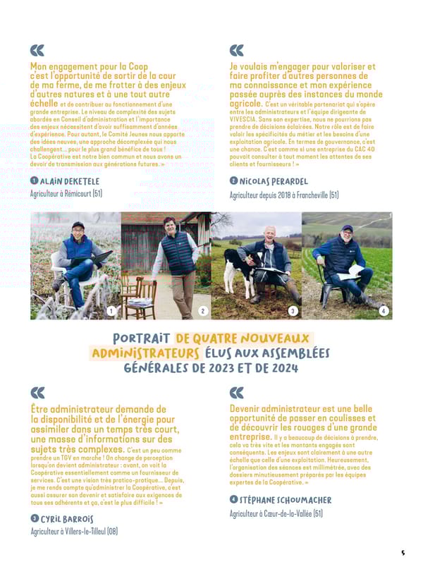 Rapport intégré du Groupe VIVESCIA 2024-2025 - Page 7