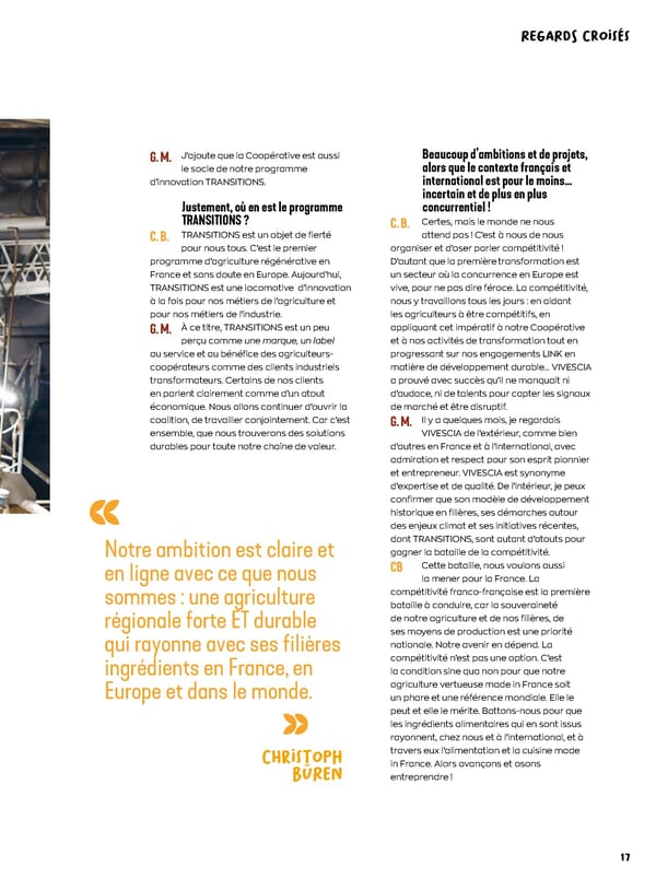 Rapport intégré du Groupe VIVESCIA 2024-2025 - Page 19