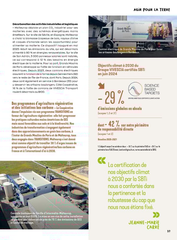 Rapport intégré du Groupe VIVESCIA 2024-2025 - Page 39