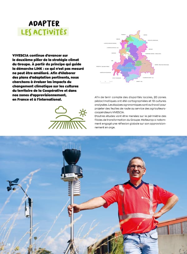 Rapport intégré du Groupe VIVESCIA 2024-2025 - Page 40