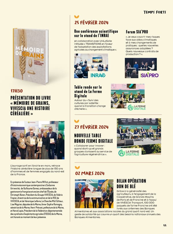 Rapport intégré du Groupe VIVESCIA 2024-2025 - Page 57