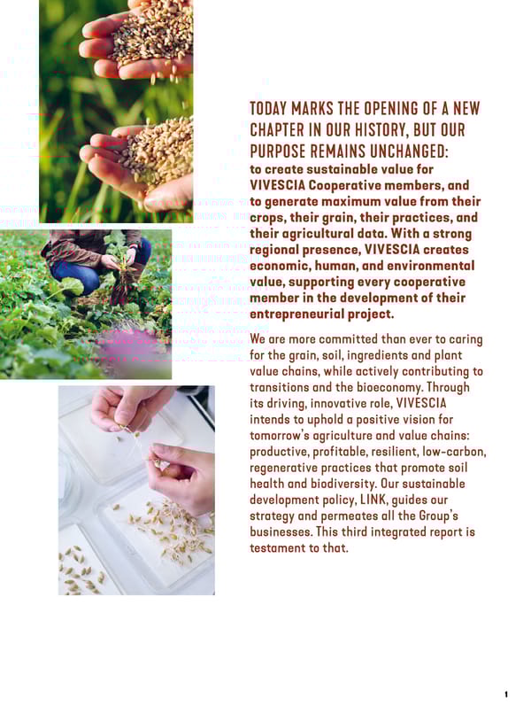 Entrepreneurial Ambition - VIVESCIA Integrated Report 2024-2025 - Page 3