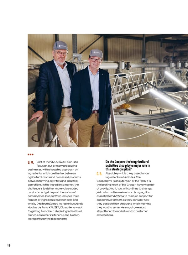 Entrepreneurial Ambition - VIVESCIA Integrated Report 2024-2025 - Page 18