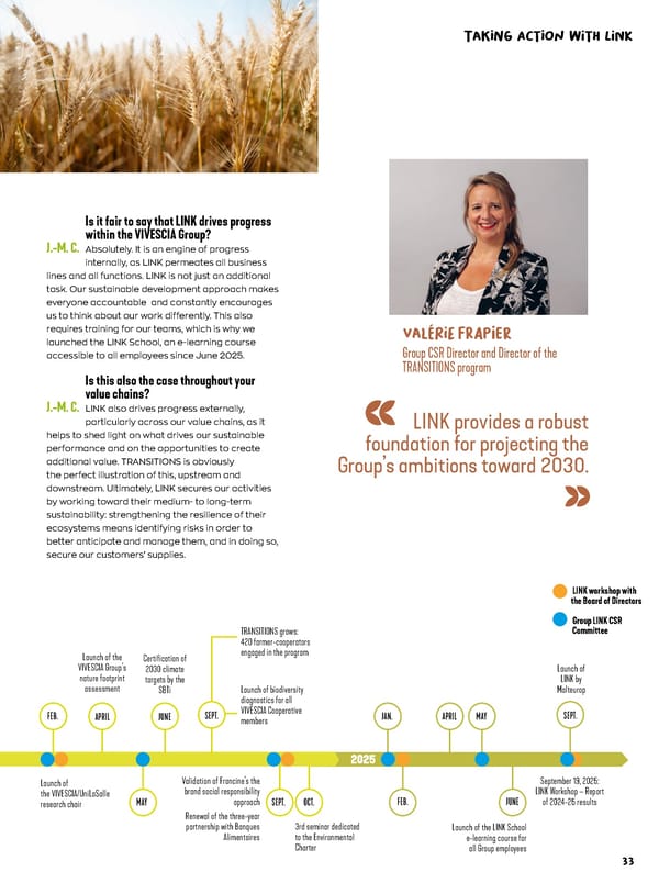 Entrepreneurial Ambition - VIVESCIA Integrated Report 2024-2025 - Page 35