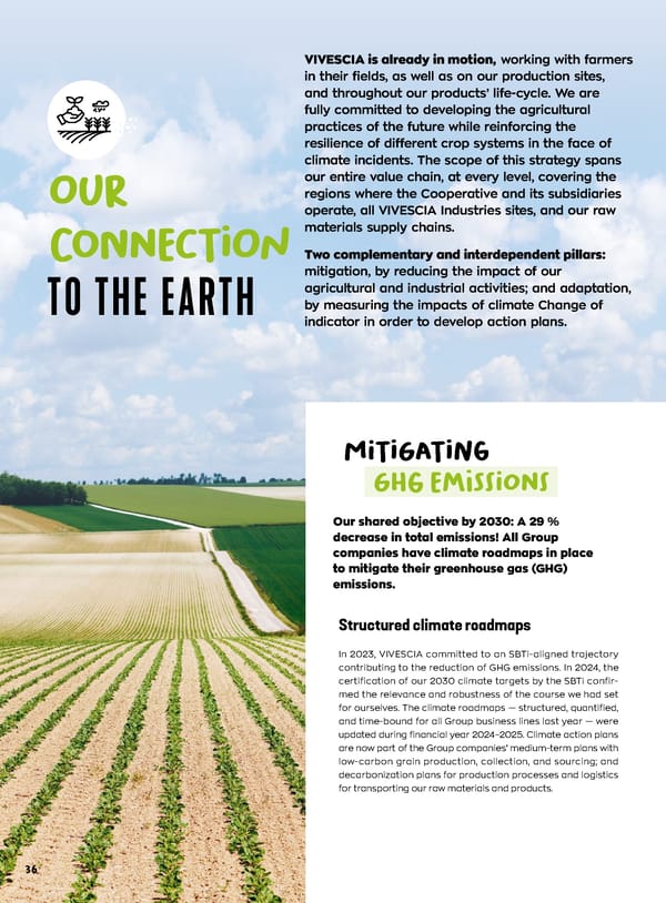 Entrepreneurial Ambition - VIVESCIA Integrated Report 2024-2025 - Page 38