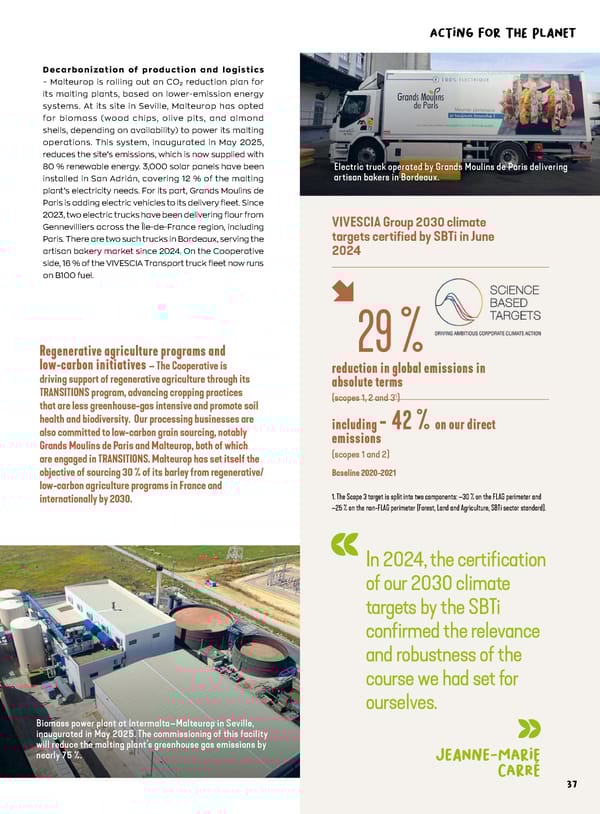 Entrepreneurial Ambition - VIVESCIA Integrated Report 2024-2025 - Page 39