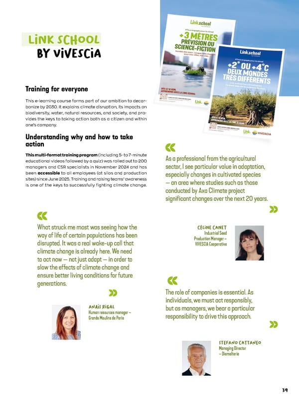 Entrepreneurial Ambition - VIVESCIA Integrated Report 2024-2025 - Page 41