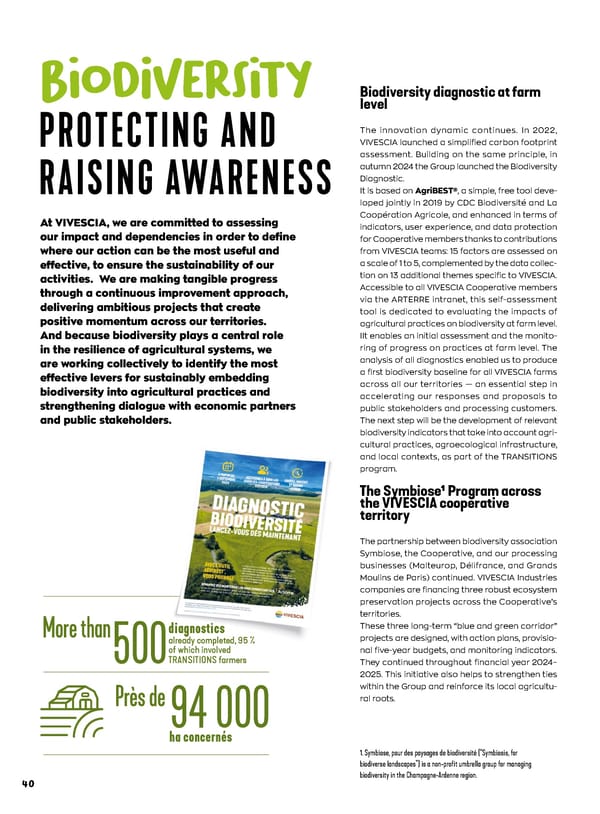 Entrepreneurial Ambition - VIVESCIA Integrated Report 2024-2025 - Page 42