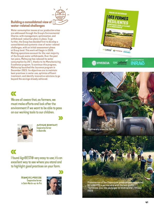 Entrepreneurial Ambition - VIVESCIA Integrated Report 2024-2025 - Page 43