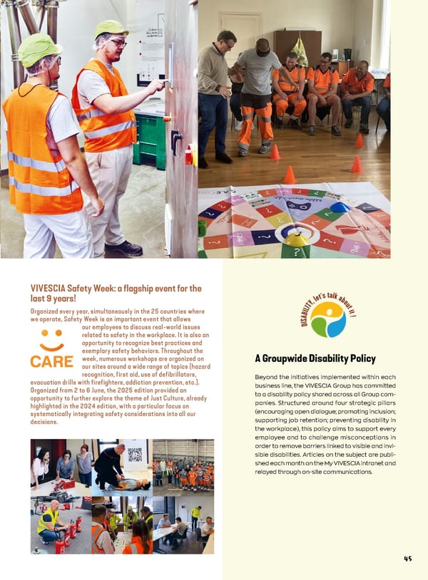 Entrepreneurial Ambition - VIVESCIA Integrated Report 2024-2025 - Page 47