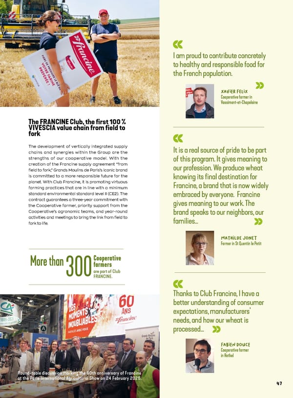 Entrepreneurial Ambition - VIVESCIA Integrated Report 2024-2025 - Page 49