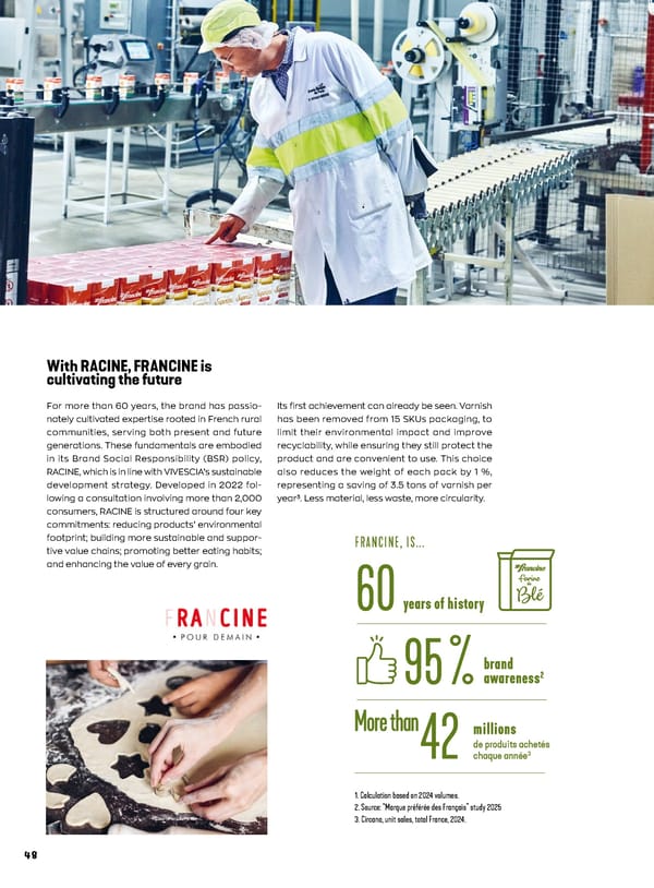 Entrepreneurial Ambition - VIVESCIA Integrated Report 2024-2025 - Page 50