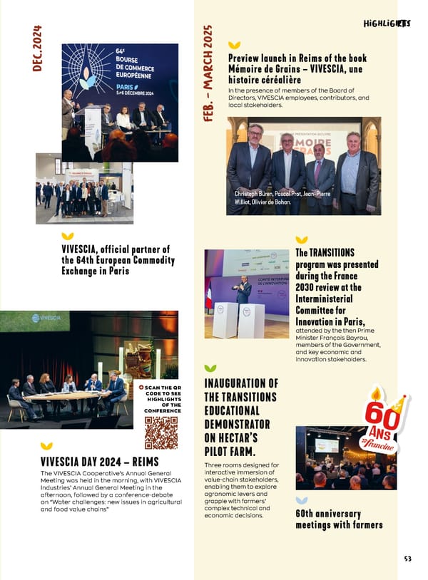 Entrepreneurial Ambition - VIVESCIA Integrated Report 2024-2025 - Page 55