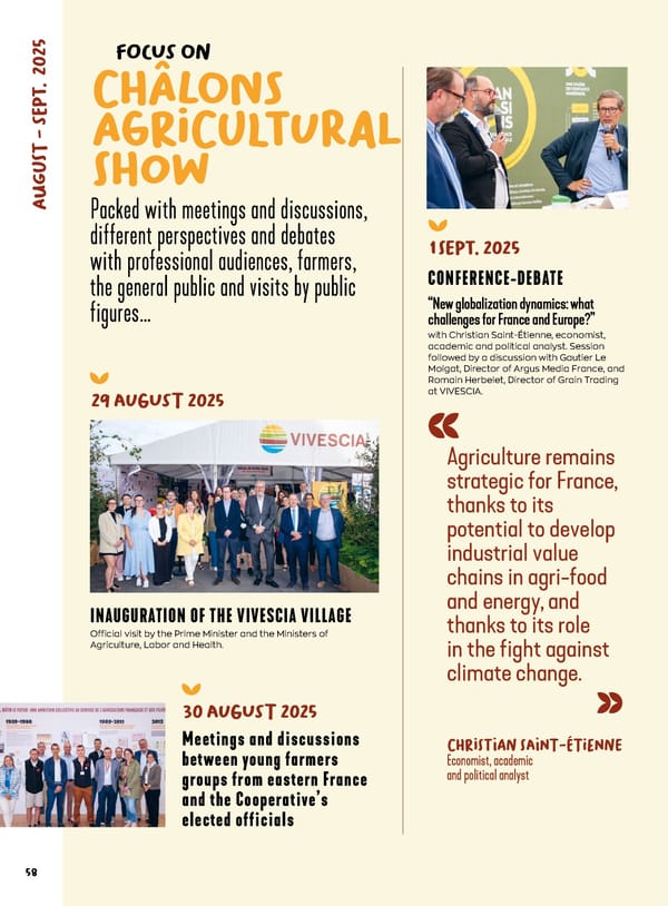 Entrepreneurial Ambition - VIVESCIA Integrated Report 2024-2025 - Page 60