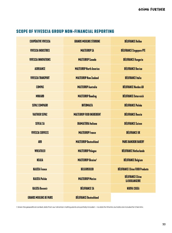 Entrepreneurial Ambition - VIVESCIA Integrated Report 2024-2025 - Page 79