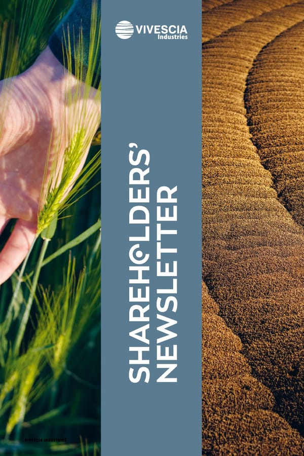 VIVESCIA Shareholders' Newsletter - Page 1