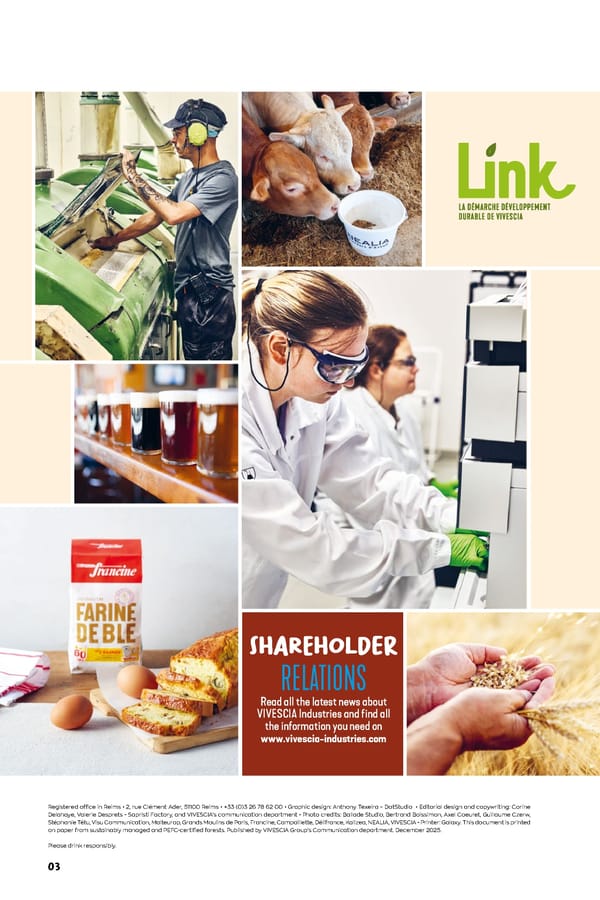 VIVESCIA Shareholders' Newsletter - Page 2
