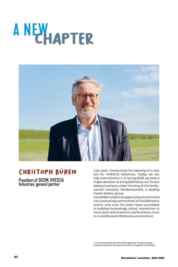 VIVESCIA Shareholders' Newsletter - Page 4