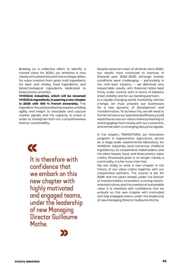 VIVESCIA Shareholders' Newsletter - Page 5