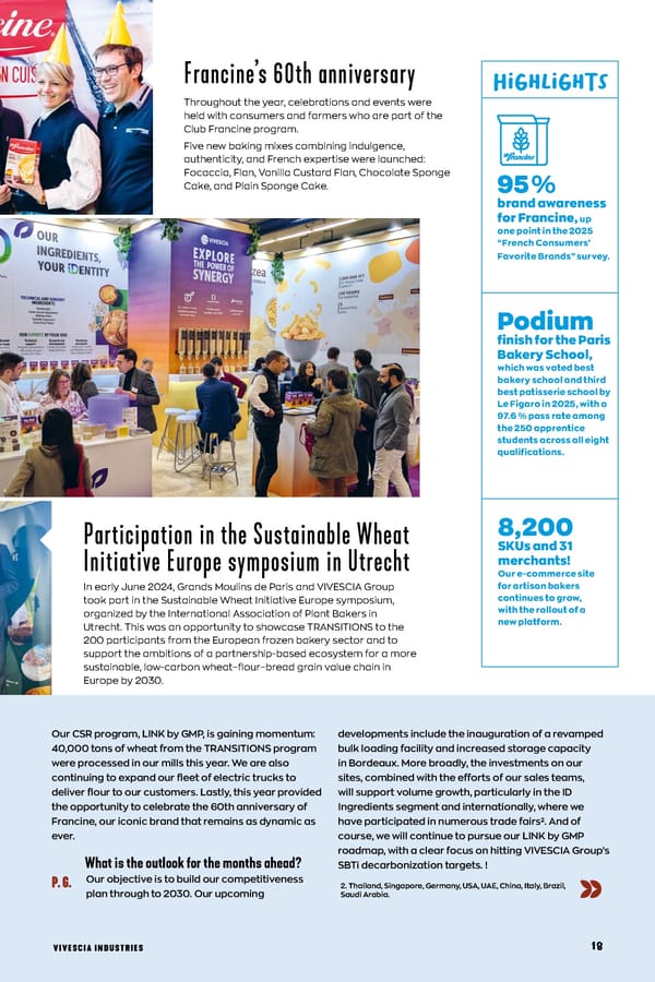 VIVESCIA Shareholders' Newsletter - Page 17