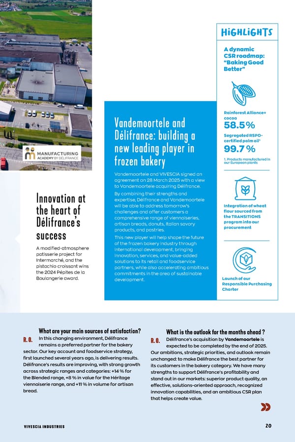 VIVESCIA Shareholders' Newsletter - Page 19