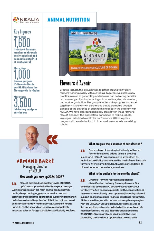 VIVESCIA Shareholders' Newsletter - Page 21